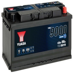 Купить Аккумулятор Yuasa YBX 9019 AGM 95L в Иркутске по оптовой цене