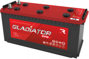 Аккумулятор GLADIATOR EFB-195 L Купить в Иркутске и Иркутской области по оптовой цене